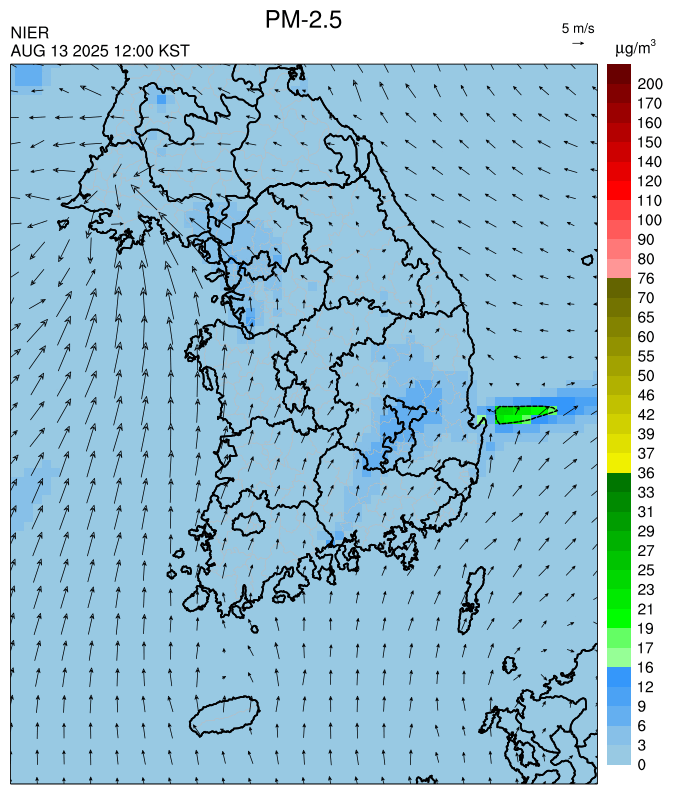 12:00 KST PM-2.5예측모델