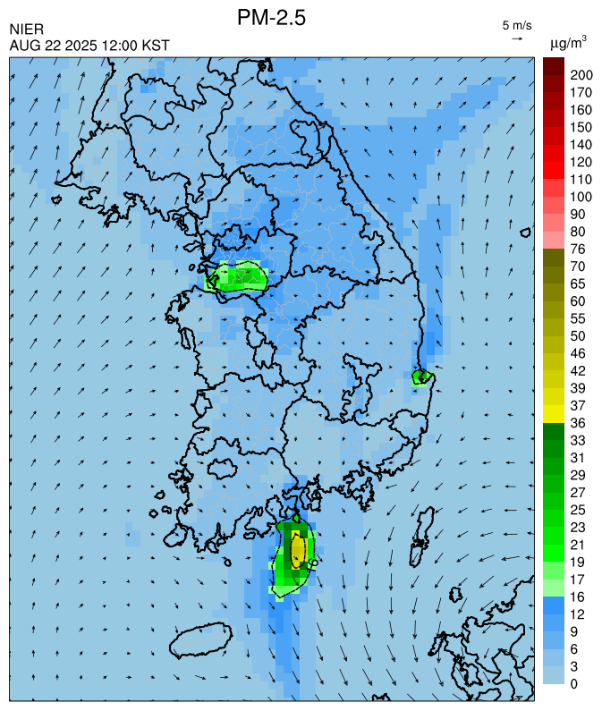12:00 KST PM-2.5 예측모델