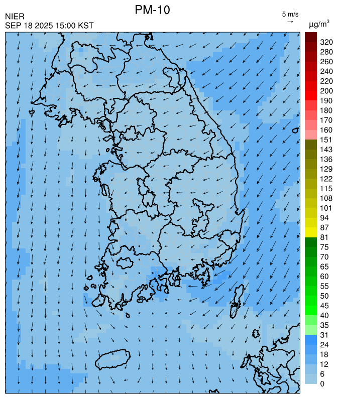 PM1.0 18시 예측모델 결과사진