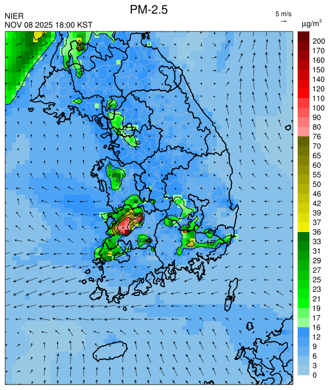 18:00 KST PM-2.5예측모델