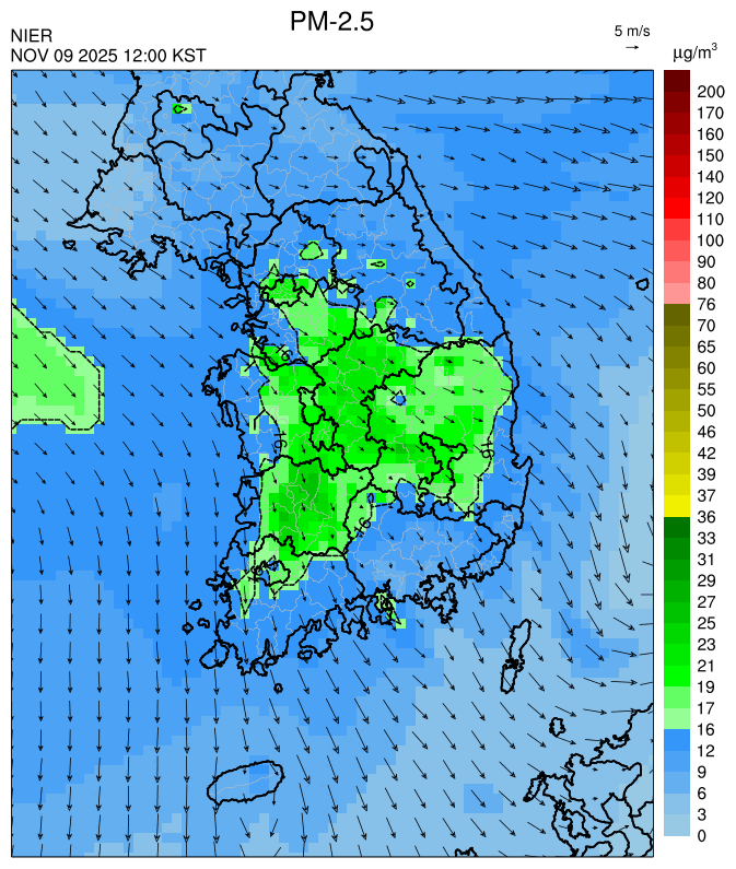 12:00 KST PM-2.5 예측모델