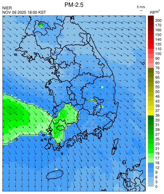 18:00 KST PM-2.5 예측모델