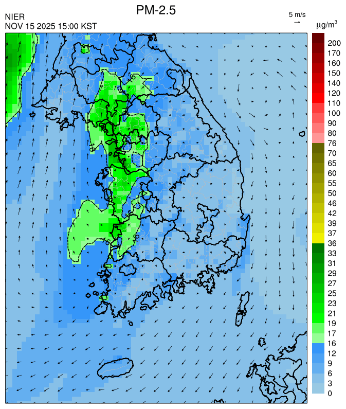 15:00 KST PM-2.5예측모델