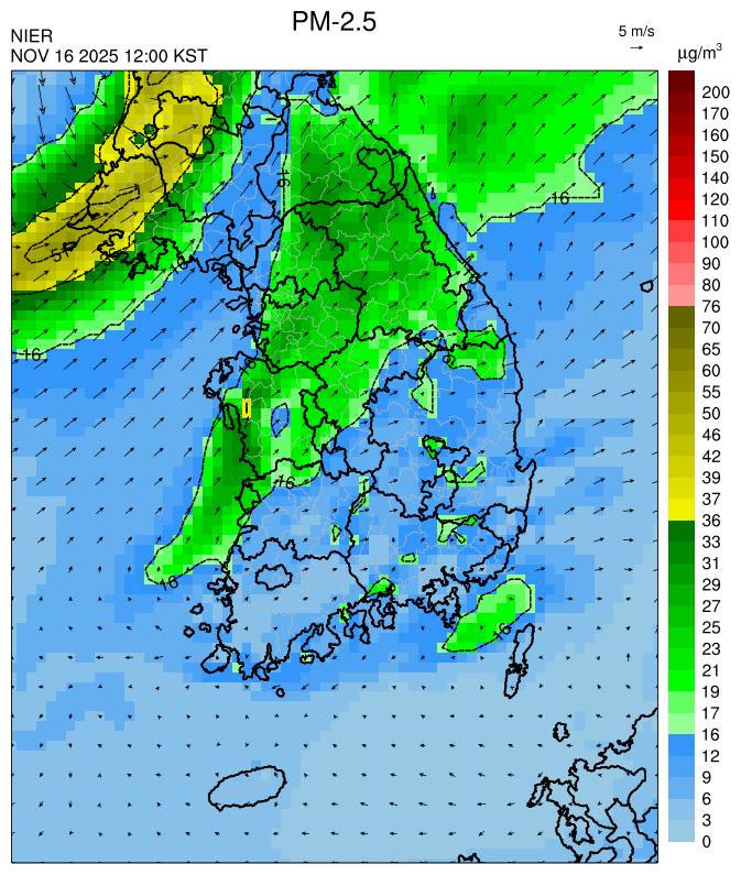 12:00 KST PM-2.5 예측모델