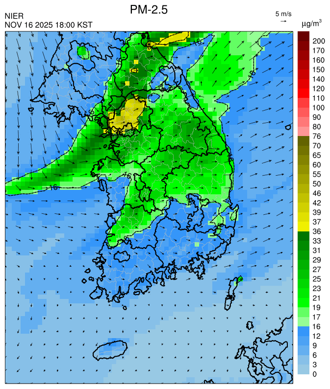 18:00 KST PM-2.5 예측모델