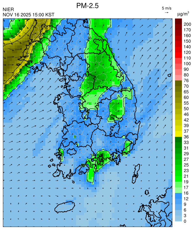 15:00 KST PM-2.5예측모델