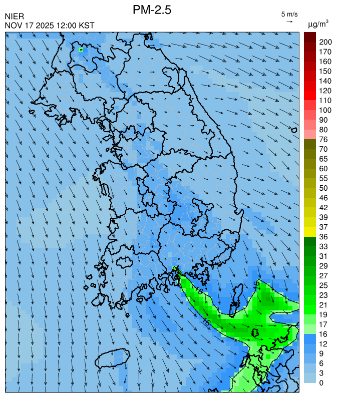 12:00 KST PM-2.5 예측모델