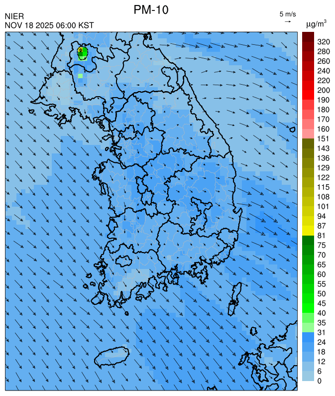 06:00 KST PM-10 예측모델