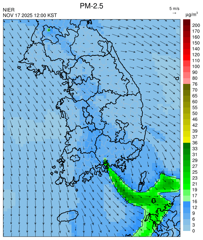 12:00 KST PM-2.5예측모델