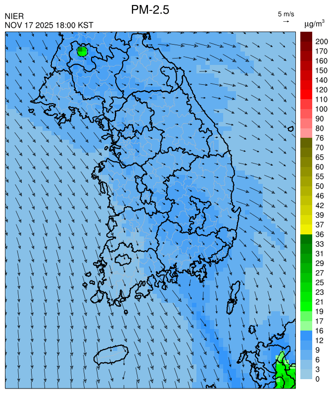 18:00 KST PM-2.5예측모델