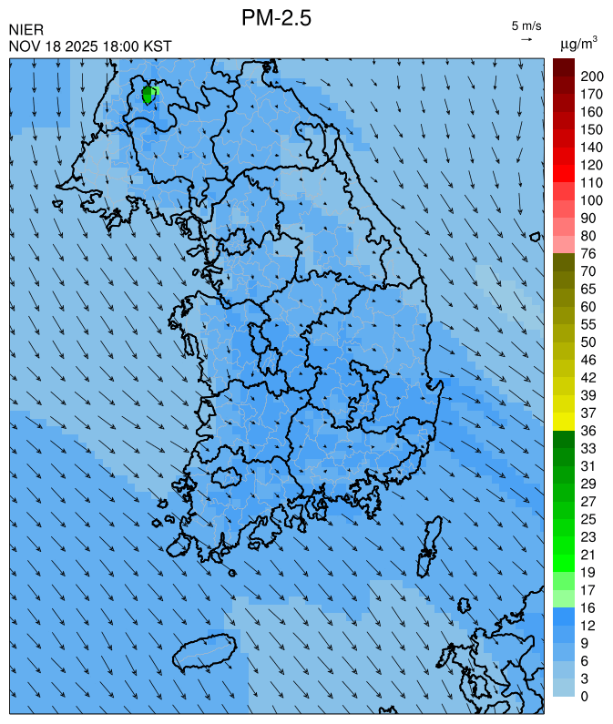 18:00 KST PM-2.5 예측모델