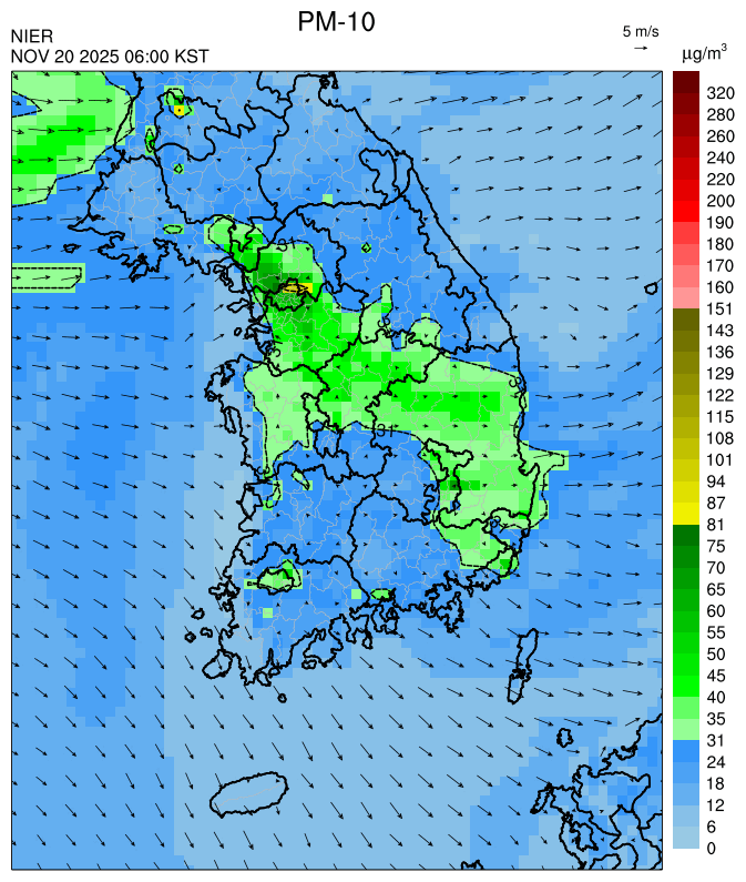 06:00 KST PM-10 예측모델