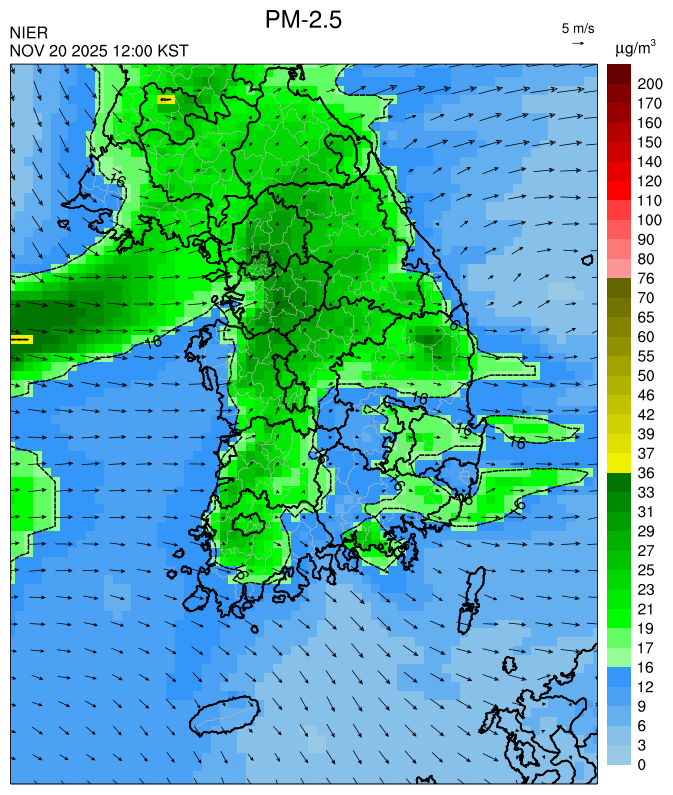 12:00 KST PM-2.5예측모델