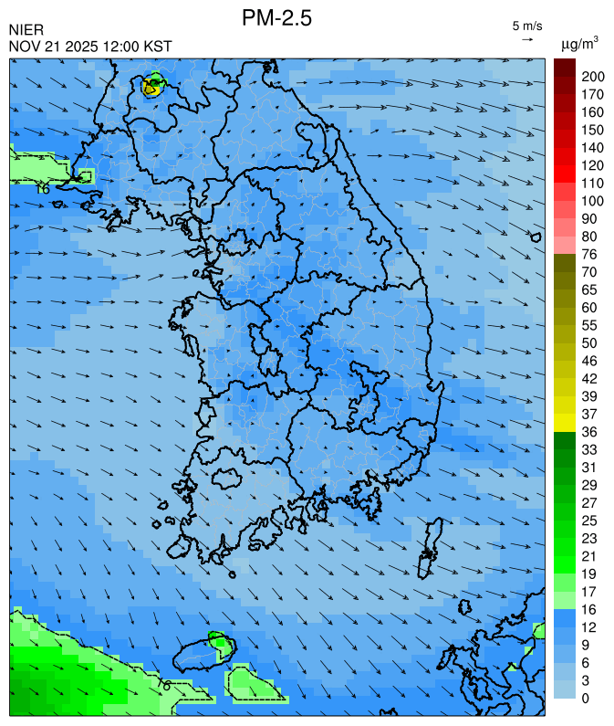 12:00 KST PM-2.5 예측모델