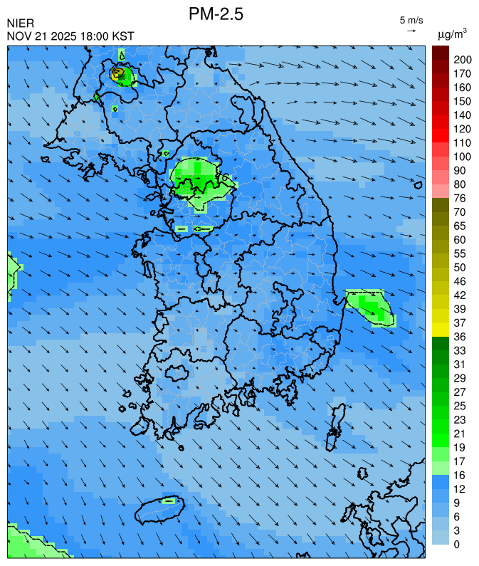 18:00 KST PM-2.5 예측모델