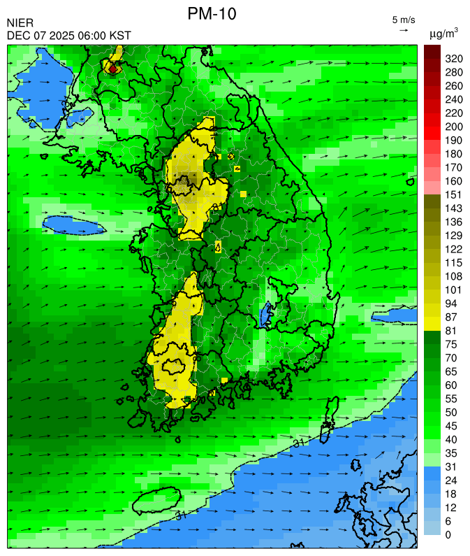 06:00 KST PM-10 예측모델