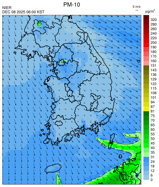 06:00 KST PM-10 예측모델