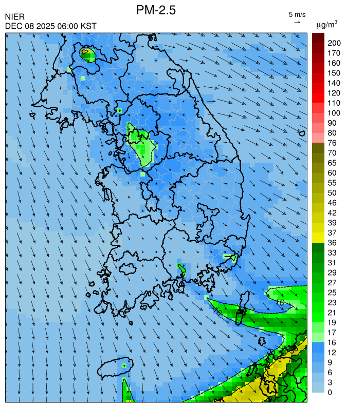 06:00 KST PM-2.5 예측모델