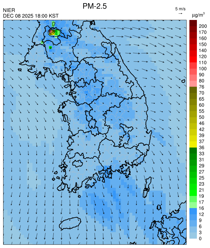 18:00 KST PM-2.5 예측모델