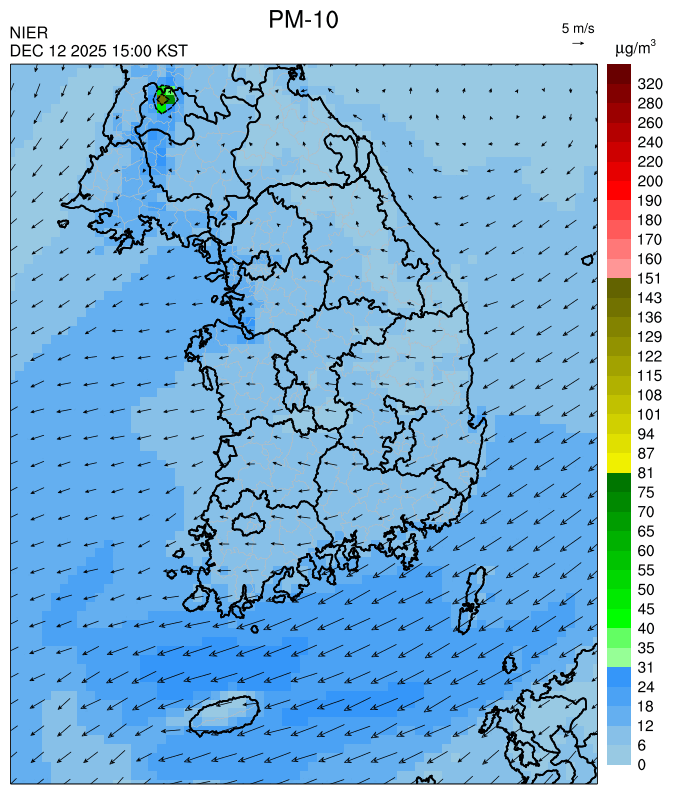 15:00 KST PM-10 예측모델