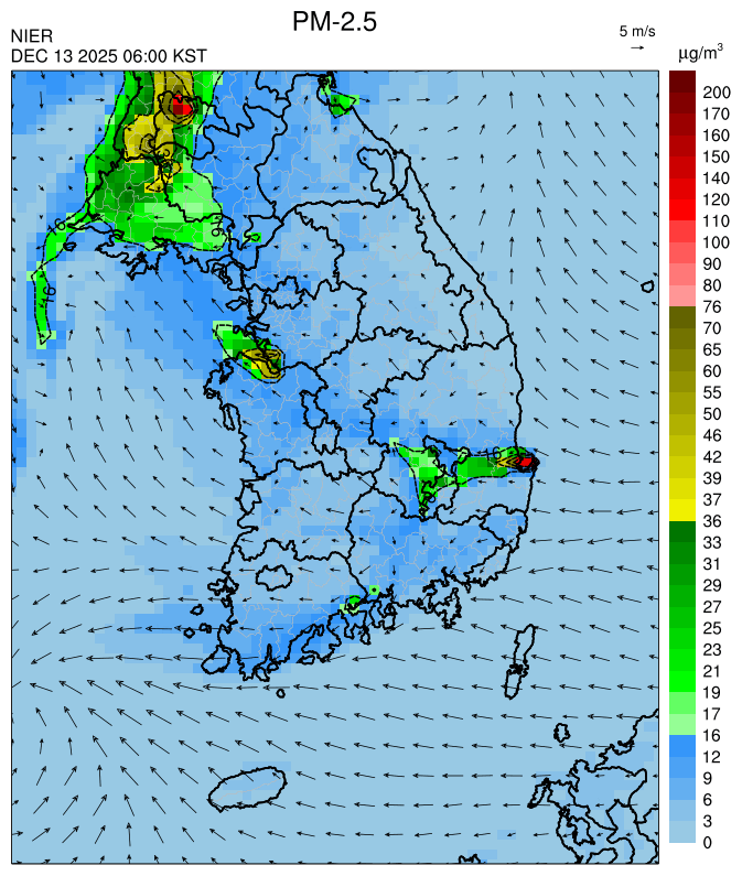 06:00 KST PM-2.5 예측모델