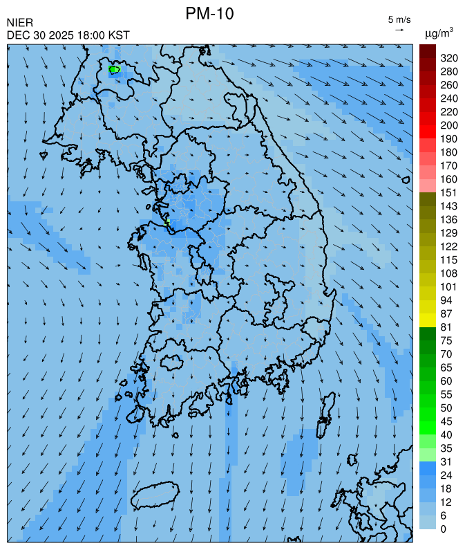 18:00 KST PM-10 예측모델