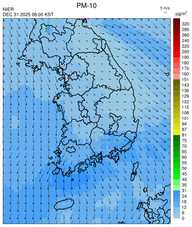 06:00 KST PM-10 예측모델