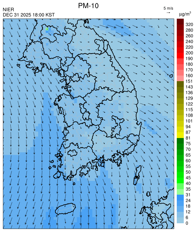 18:00 KST PM-10 예측모델