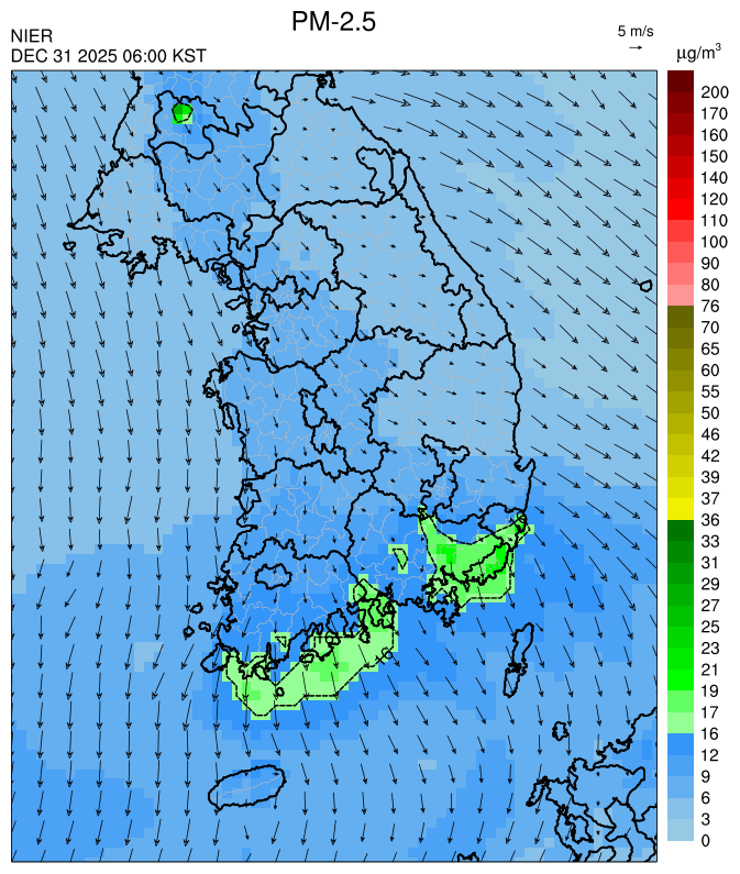 06:00 KST PM-2.5 예측모델