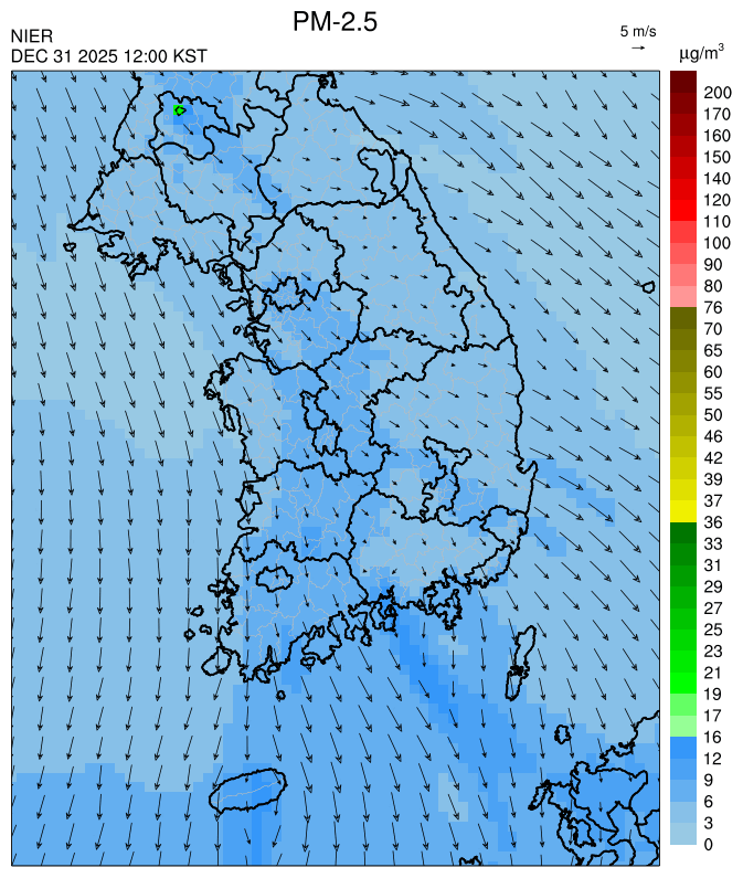 12:00 KST PM-2.5 예측모델