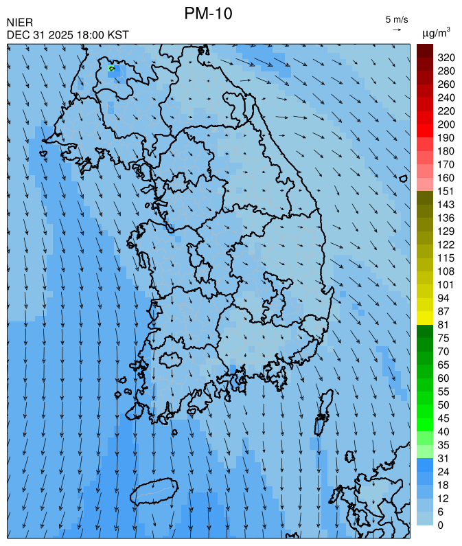 18:00 KST PM-10 예측모델