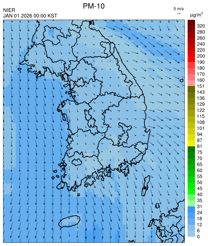 24:00 KST PM-10 예측모델