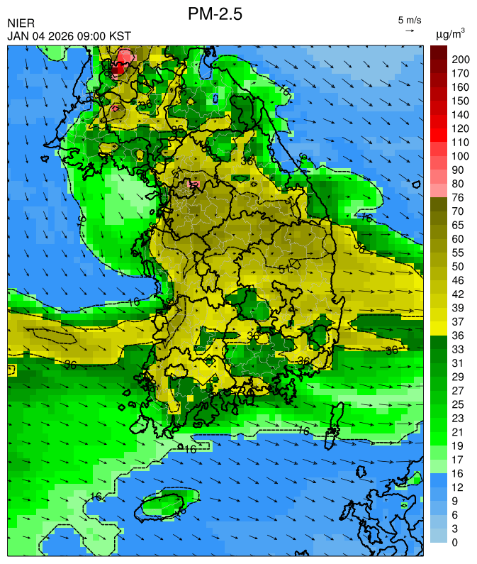 09:00 KST PM-2.5 예측모델