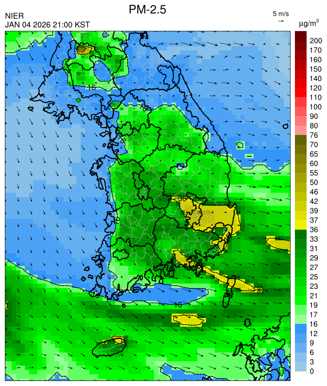21:00 KST PM-2.5예측모델