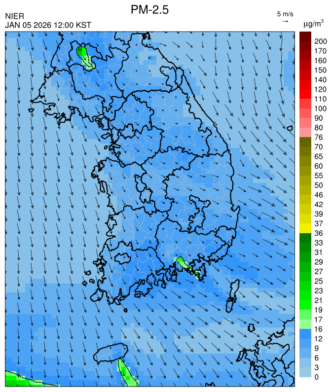 12:00 KST PM-2.5 예측모델