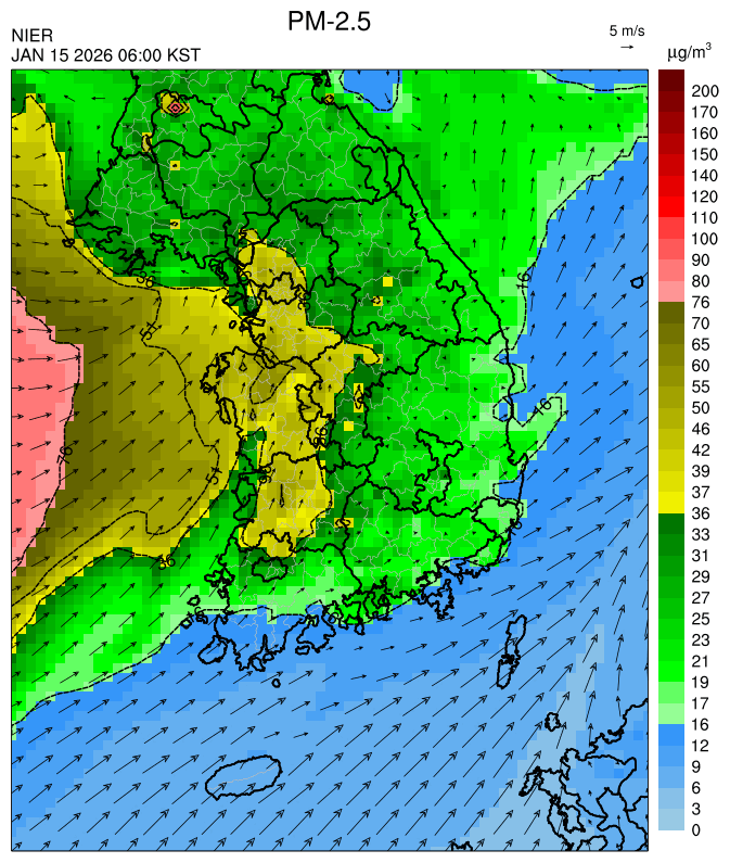 06:00 KST PM-2.5 예측모델