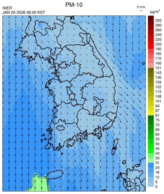 06:00 KST PM-10 예측모델