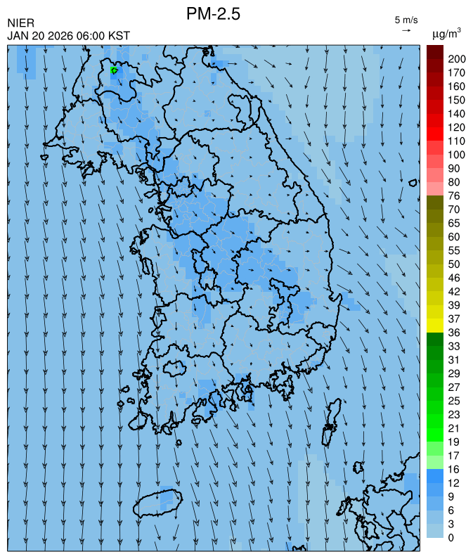 06:00 KST PM-2.5 예측모델