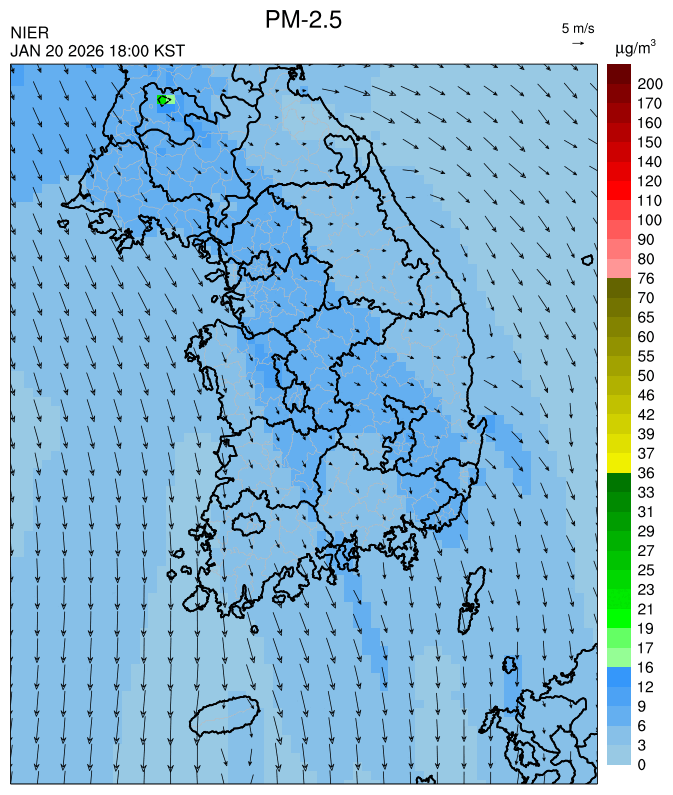 18:00 KST PM-2.5 예측모델