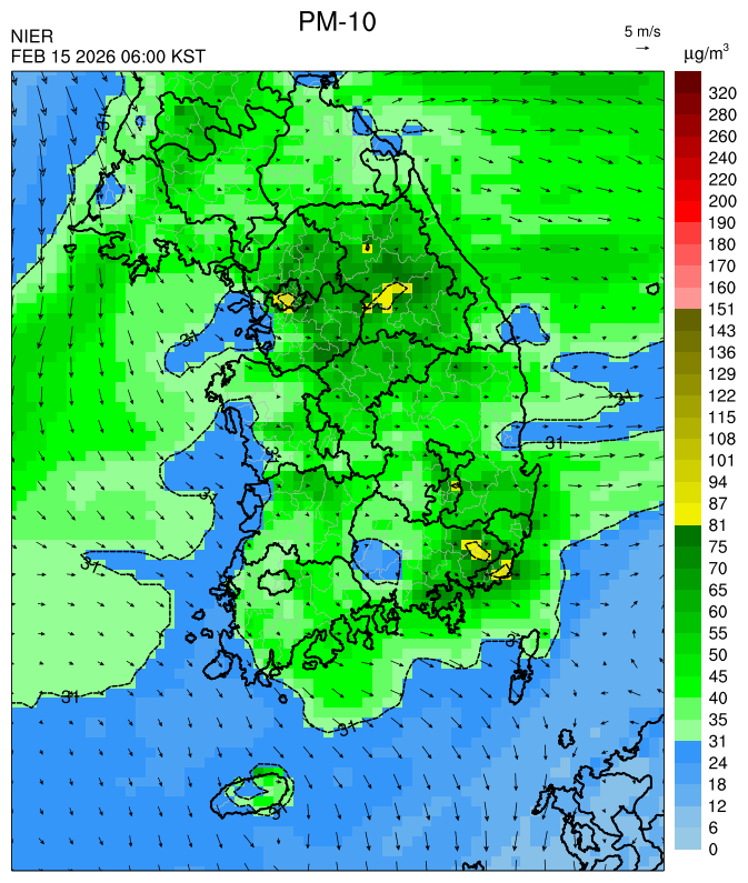06:00 KST PM-10 예측모델