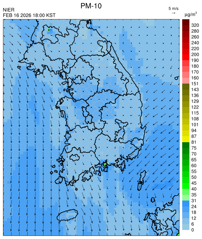18:00 KST PM-10 예측모델