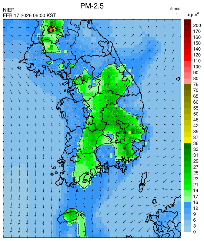 06:00 KST PM-2.5 예측모델