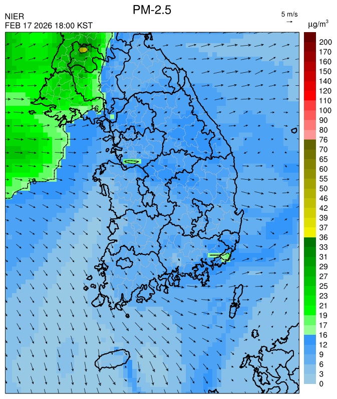 18:00 KST PM-2.5 예측모델