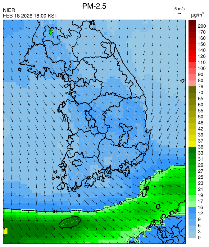18:00 KST PM-2.5예측모델