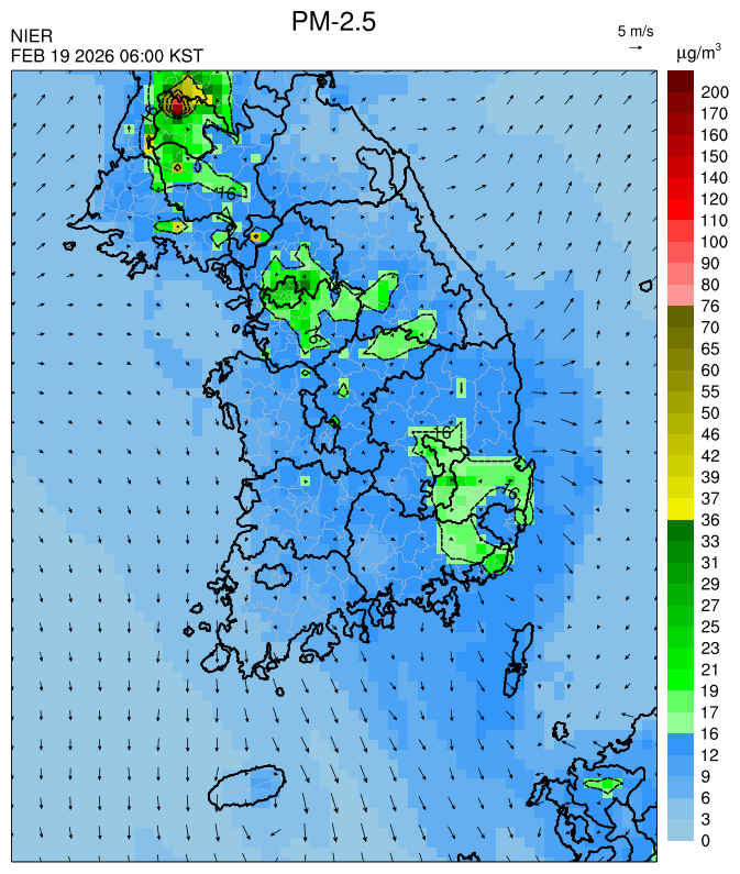 06:00 KST PM-2.5 예측모델
