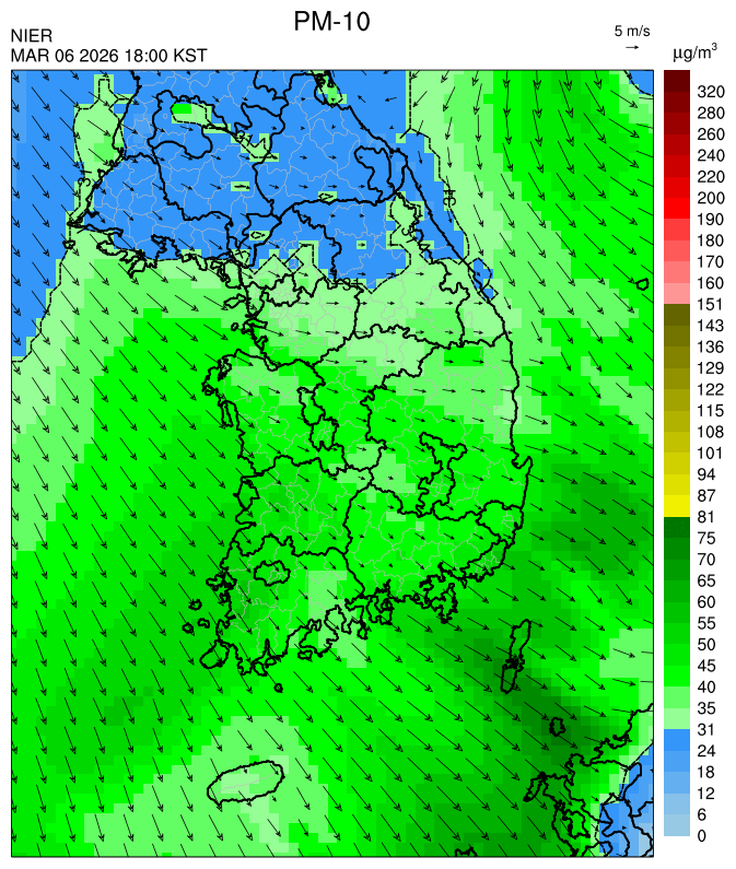 18:00 KST PM-10 예측모델