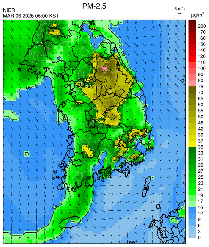 06:00 KST PM-2.5 예측모델