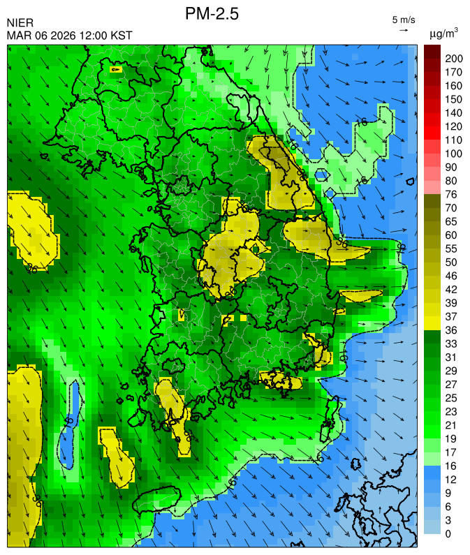 12:00 KST PM-2.5 예측모델