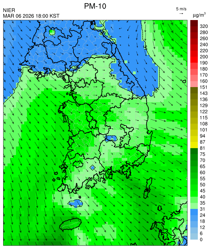 18:00 KST PM-10 예측모델