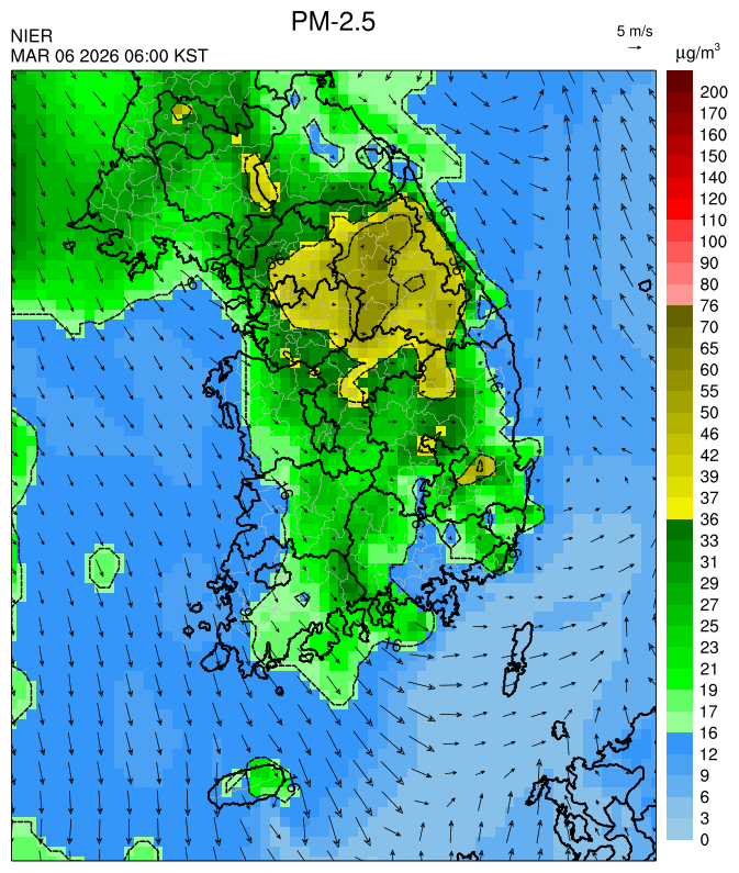 06:00 KST PM-2.5 예측모델